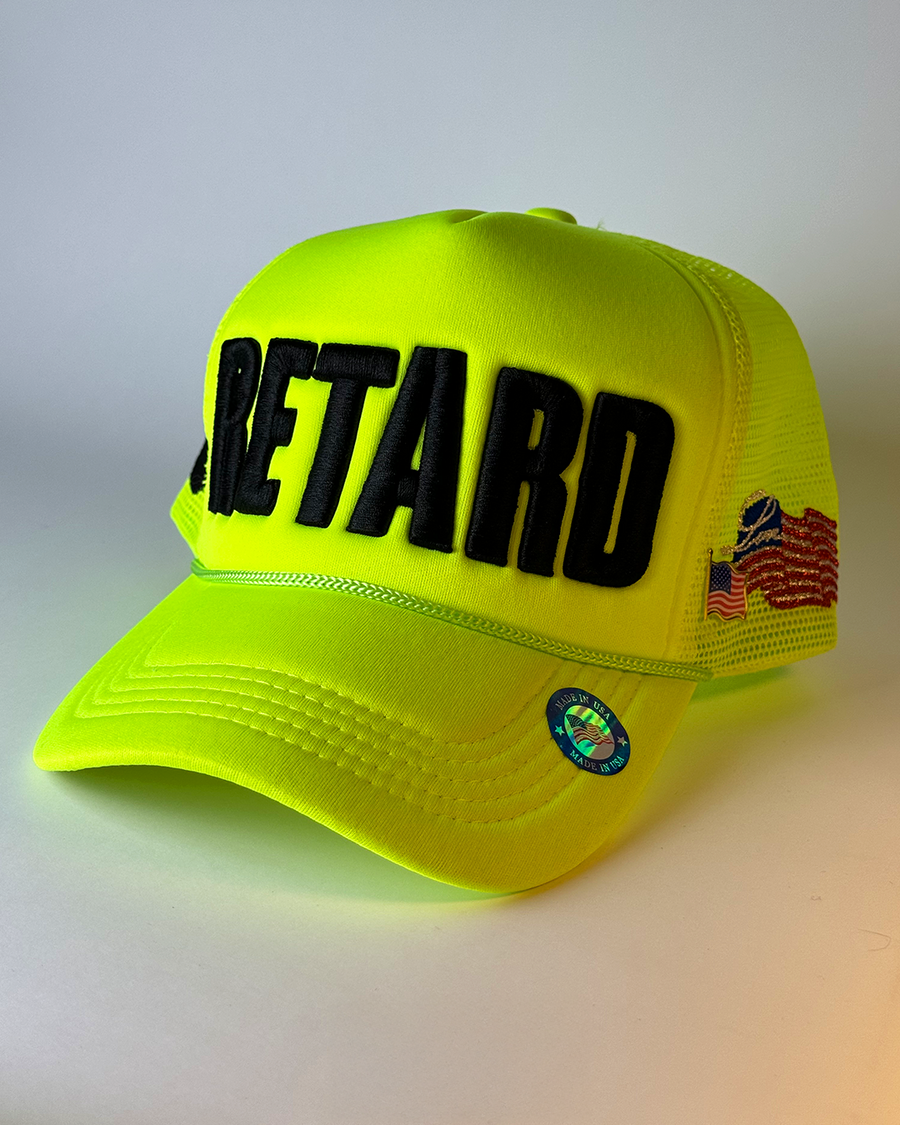 Hi Vis [RETARD] Trucker Hat