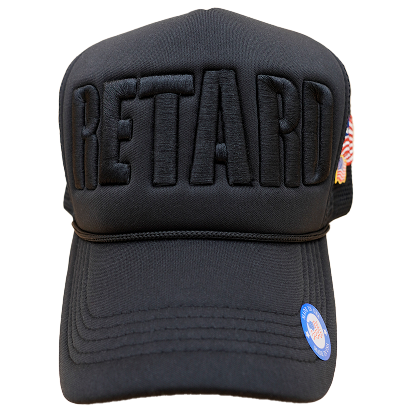 Midnight [RETARD] Trucker Hat